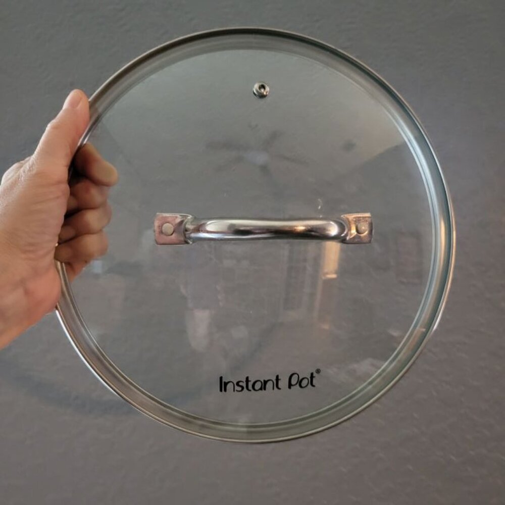 Instant Pot Clear Glass Lid for 8 Quart Instant Pot LID ONLY Tempered Glass